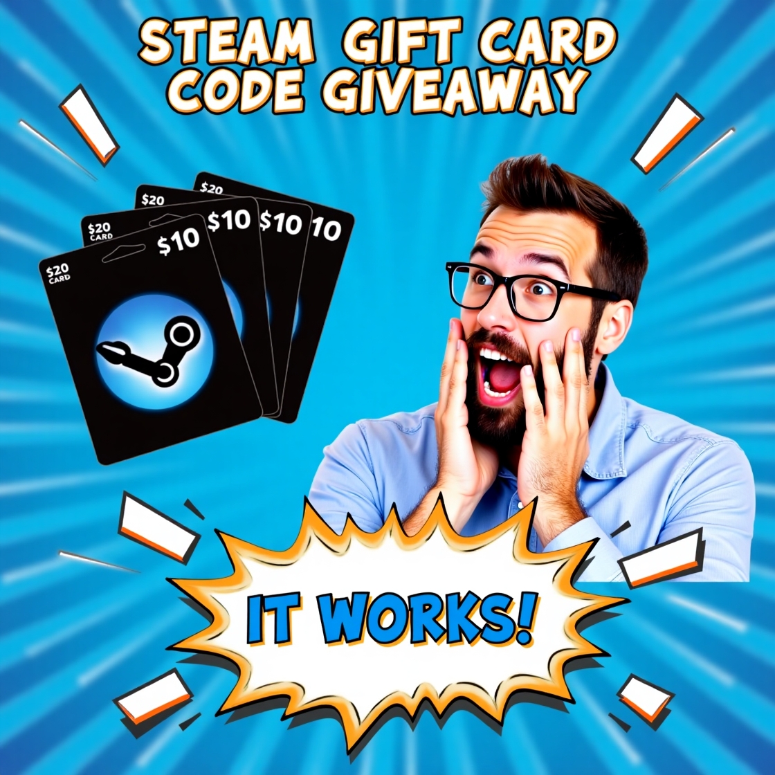 Steam Gift Card Code Giveaway: Your Free Ticket to Gaming Bliss in 2025