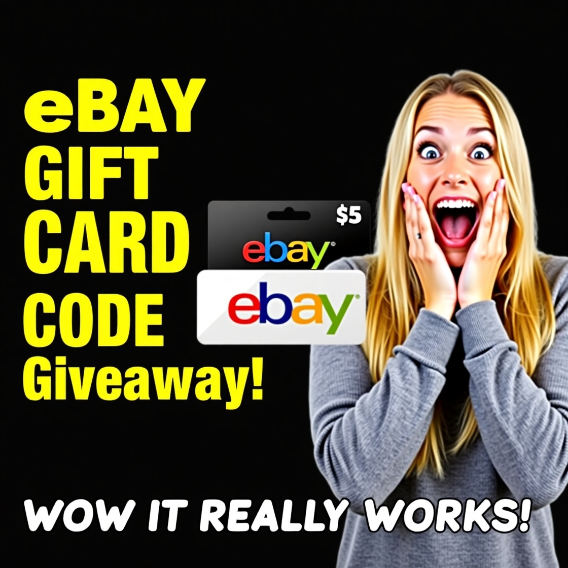 eBay Gift Card Code Giveaway 2025